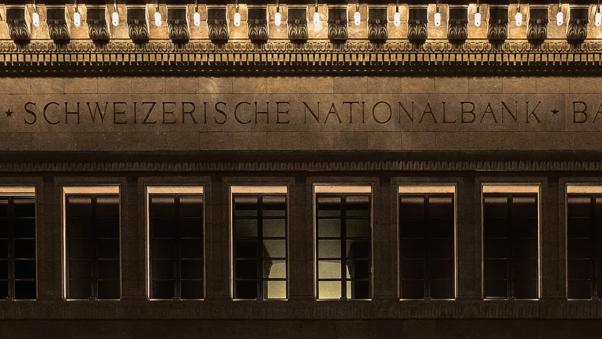 Weihnachts- und Festtagsbeleuchtung SNB, Zürich